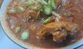 Closeup of Chicken Nihari Royalty Free Stock Photo