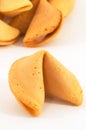 Closeup of Chinese fortune cookie