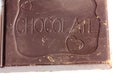 Closeup chocolate bar Royalty Free Stock Photo