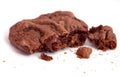 Closeup chocolate chunk cookie Royalty Free Stock Photo
