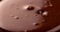 Closeup of Chocolate Milk with Bubbles Royalty Free Stock Photo