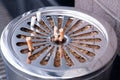 Closeup cigarettes in Ashtray Royalty Free Stock Photo