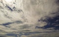 Closeup cloud background on blue sky Royalty Free Stock Photo