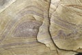 Closeup of colorful desert sandstone Royalty Free Stock Photo