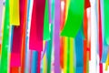 Colorful Ribbons Decoration in Festive Event