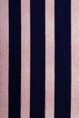 Closeup of a colorful stripes fabric Royalty Free Stock Photo
