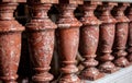 Closeup of columns in Museum of Art History Royalty Free Stock Photo