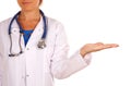 Closeup confident medical doctor Royalty Free Stock Photo