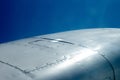 Aircraft Bodywork Closeup Royalty Free Stock Photo