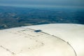 Aircraft Bodywork Closeup Royalty Free Stock Photo