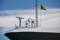 closeup of a cruise ship, warnemÃ¼nde Royalty Free Stock Photo