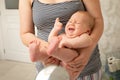 Gentle respond to baby`s natural hygiene needs