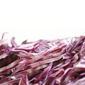 Closeup of a cut red cabbage Royalty Free Stock Photo