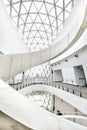 Dali Museum Interior Architecture, With Spiral Staircase Closeup