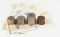 Danish currency Royalty Free Stock Photo