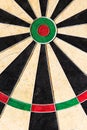 Closeup of an dartboard Royalty Free Stock Photo