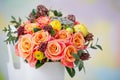 Closeup of delicate flower bouquet Royalty Free Stock Photo