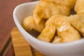 Closeup of delicious ecuadorian pristinos, piled up fresh from the fryer, traditional andean pastry suitable for coffee