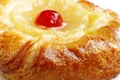 Closeup of delicious fruit Danish Pastry Royalty Free Stock Photo