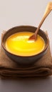 Closeup Desi Ghee, essential in Indian culinary traditions.