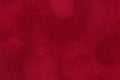 Closeup detail of aged red velvet texture background. Royalty Free Stock Photo