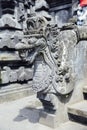 Detail from the Balinese Hindu temple Pura Goa Lawah in Indonesia Royalty Free Stock Photo