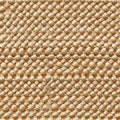 Closeup detail of beige woven texture, Seamless square background