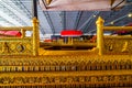 Closeup Detail of Royal Barge in Bangkok Royalty Free Stock Photo