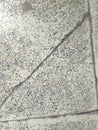 closeup detail of the surface of an old ceramic tile or tile floor Royalty Free Stock Photo