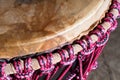 Closeup Djembe Head