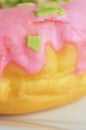 Closeup donut