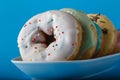 Closeup donuts