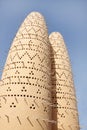 Closeup of Dovecotes at Katara village, Qatar