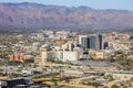 Downtown Tucson, Arizona Closeup Royalty Free Stock Photo