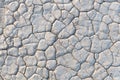 Closeup of the dry surface of Bonnie Claire Playa in Nevada Royalty Free Stock Photo