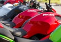 Closeup of Ducati Monster