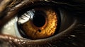 Closeup Eagle eye, Details, macro photography, Galaxy