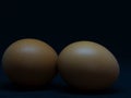 Closeup Egg chicken , healthy food. Royalty Free Stock Photo