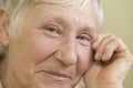 Closeup Of Elderly Woman Smiling Royalty Free Stock Photo