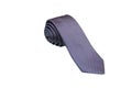 Closeup of an elegant stylish tie rolled and isolated on a white background Royalty Free Stock Photo