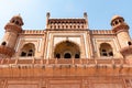 Closeup of facade of Safdarjung Tomb, New Delhi, India