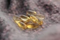 Fish oil capsules