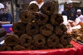 Closeup focus Traditional Iftar item delicious Suti kabab Street Food