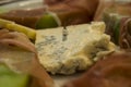 A side closeup of mediterran food on a plate