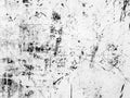 Spotted grey concrete wall, gray urban background, old grunge monochrome texture. White painted surface of stone Royalty Free Stock Photo