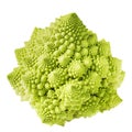 Closeup of fresh romanesco cauliflower