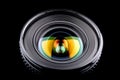 Closeup front of lens Royalty Free Stock Photo