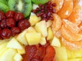 Closeup of fruit salad Royalty Free Stock Photo