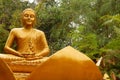 Closeup of Gautama Buddha statue