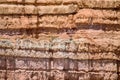 Closeup of Geology in Bryce Canyon